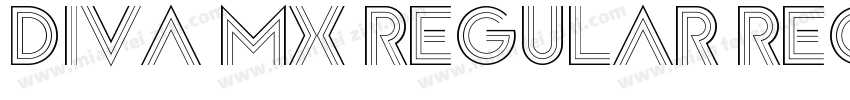 Diva MX Regular Regu字体转换